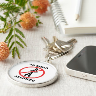 Chaveiro Sem Meninas Permitidas