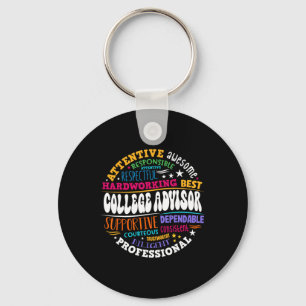 Chaveiro Semana de Apreciação do Groovy College Advisor de