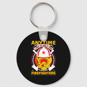 Chaveiro Sempre que eu ajudo presente de bombeiro orgulhoso