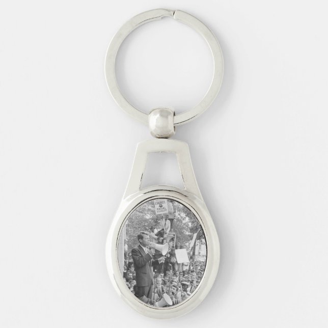 Chaveiro Sen. Robert Kennedy Campaigning para Presidente do (Frente)