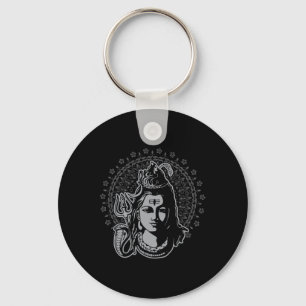 Chaveiro Senhor Shiva Deus Hindu Mahadeva Tridente Hinduísm
