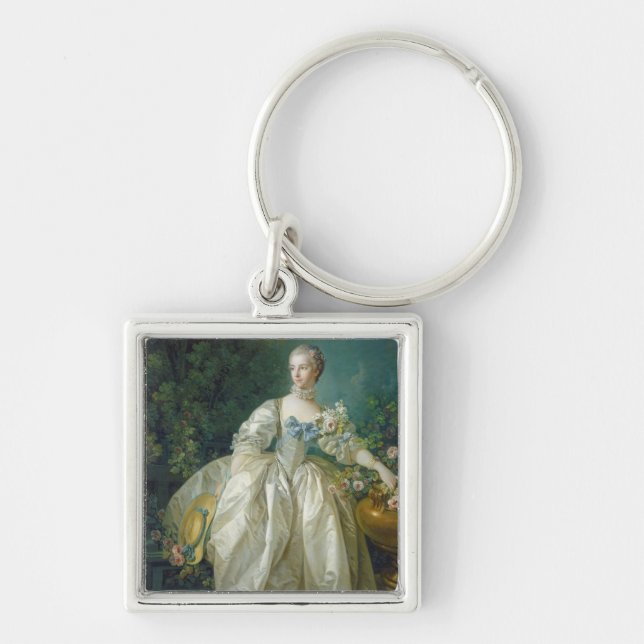 Chaveiro Senhora Bergeret, C. 1766 (óleo em canvas) (Frente)
