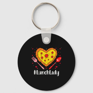 Chaveiro Senhora do Almoço Amante de Pizza Casal Engraçado