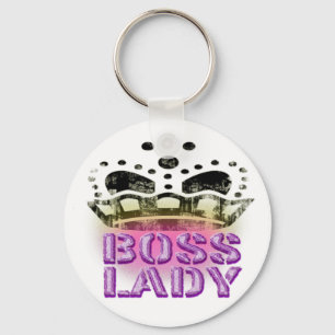Chaveiro Senhora Rainha do chefe - grande coroa