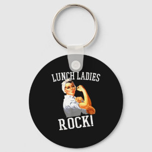 Chaveiro Senhoras do Almoço Retro Rock Funcionária da Cafet
