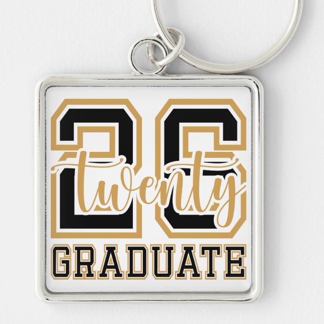 Chaveiro Senior 2026 Graduate (Frente)
