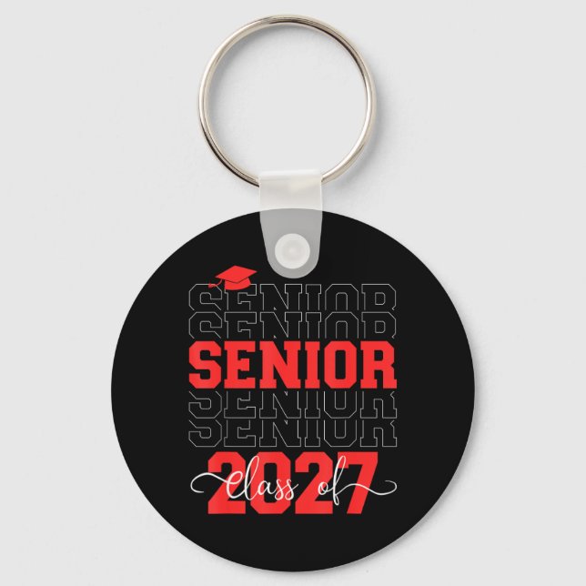 Chaveiro Sênior 2027 Turma De 2027 (Frente)
