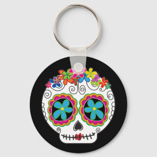 Chaveiro Señorita Calavera Dia do Crânio do Açúcar Morto
