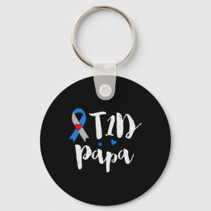 Chaveiro Sensibilização Diabetes Tipo 1 Papá Presente