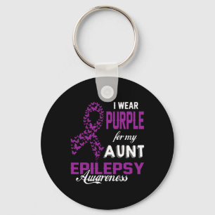 Chaveiro Sensibilização Epilepsia Eu Visto Roxo Para Minha
