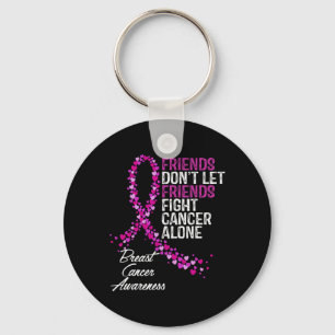 Chaveiro Sensibilização para o Cancer da mama Suporte de co