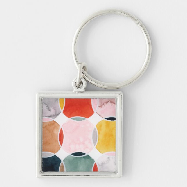 Chaveiro Sensical - Padrão do círculo (Frente)