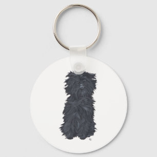 Chaveiro Sentado Affenpinscher