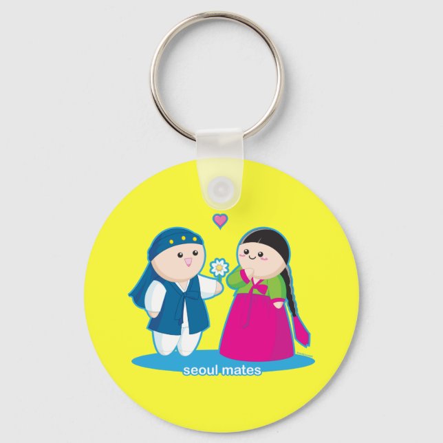 Chaveiro Seoul Mates (Frente)