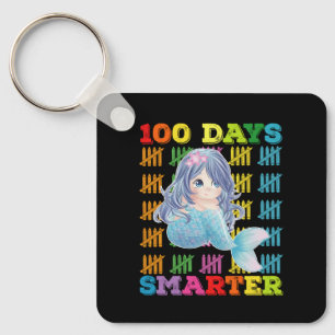 Chaveiro Sereia 100 Dias Mais Esperta 100º Dia de Escola