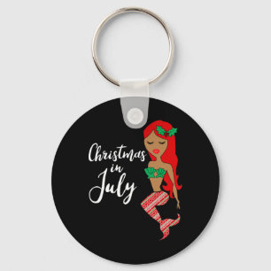 Chaveiro Sereia do Natal em Julho