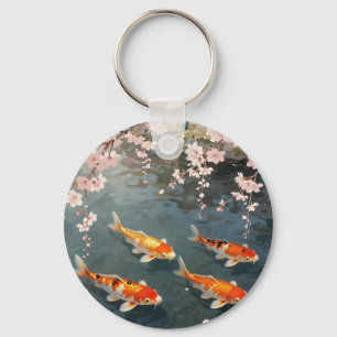 Chaveiro Serenidade de Cerejeira em Lago de Koi