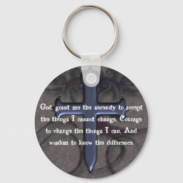 Chaveiro Serenity Prayer (Frente)