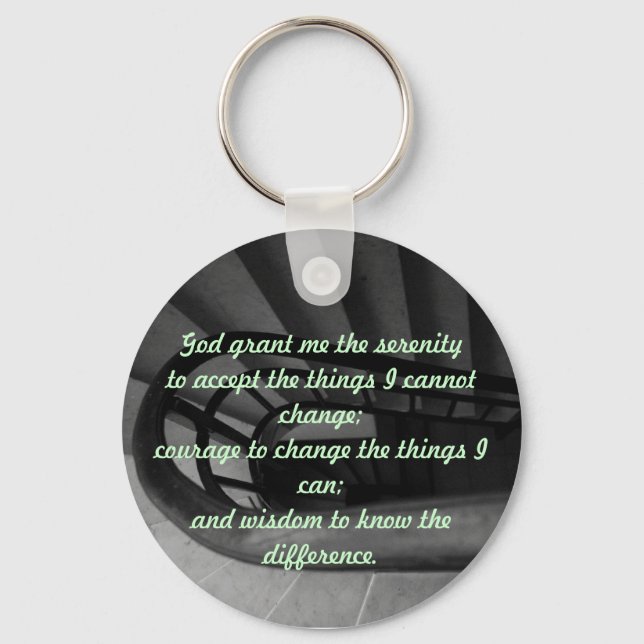 Chaveiro Serenity Prayer (Frente)
