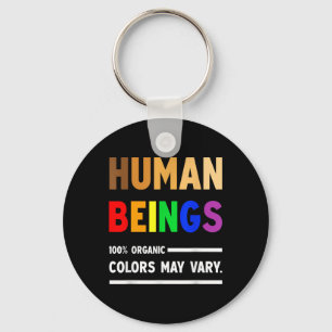 Chaveiro Seres Humanos Cores Orgânicas A 100% Podem Variar