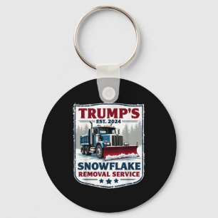 Chaveiro Serviço de Remoção do Floco de Neve Enganado Trump