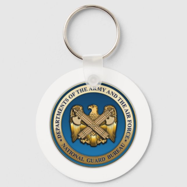 Chaveiro Serviço Nacional de Guardas dos EUA (Frente)