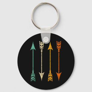 Chaveiro Setas De Arranjo Vintage Para O Retro De Caça A Ar