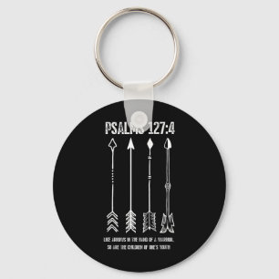 Chaveiro Setas Elevadoras Salm 127;4 Cristão-Dia de as mães
