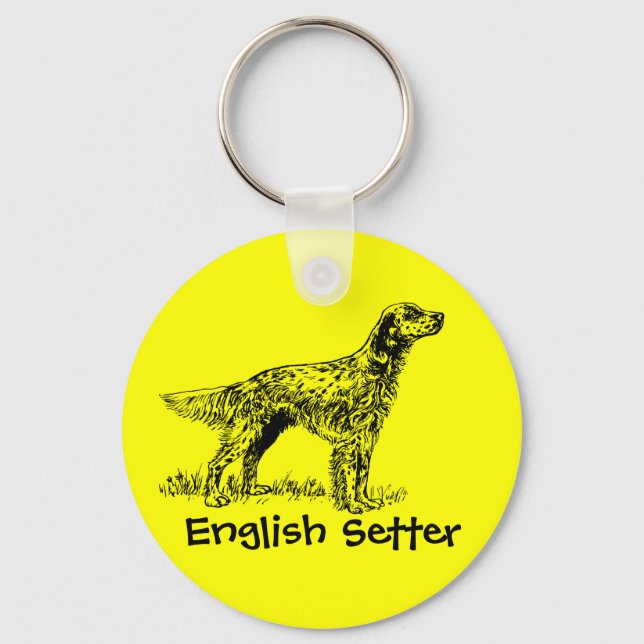 Chaveiro Setter Inglês (Frente)