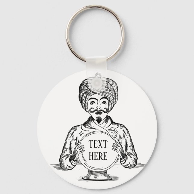 Chaveiro Seu futuro "Personalizar Texto" (Frente)