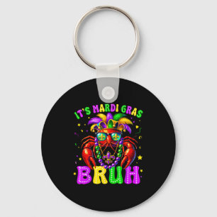 Chaveiro Seu Mardi Gras Bruh Roupa Divertida de Lagostim Me