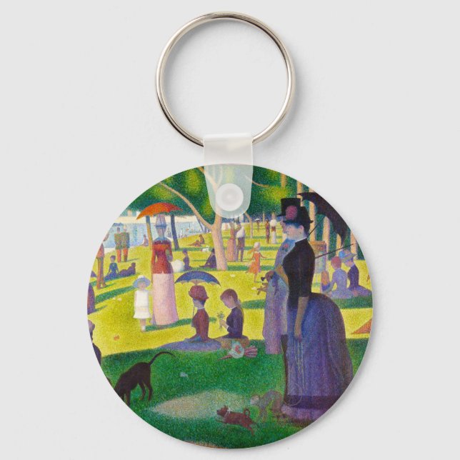 Chaveiro Seurat La Grande Jatte Key Chain (Frente)