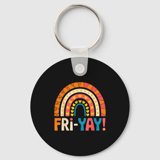 Chaveiro Sexta-feira feliz Sexta-feira feliz Professora Esc (Frente)