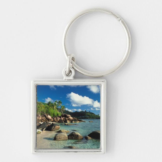 Chaveiro Seychelles, Ilha de Mahe, Praia de Anse Royale. 3 (Frente)