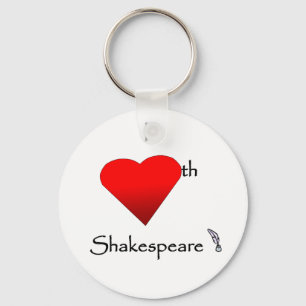 Chaveiro Shakespeare Love