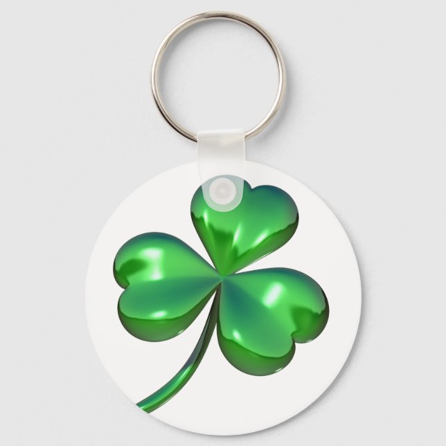 Chaveiro Shamrock 3D (Frente)