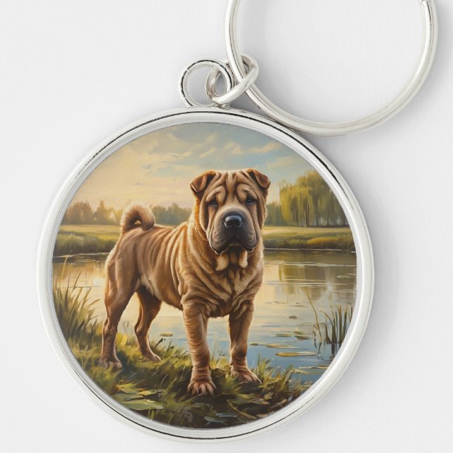 Chaveiro Shar Pei (Frente)
