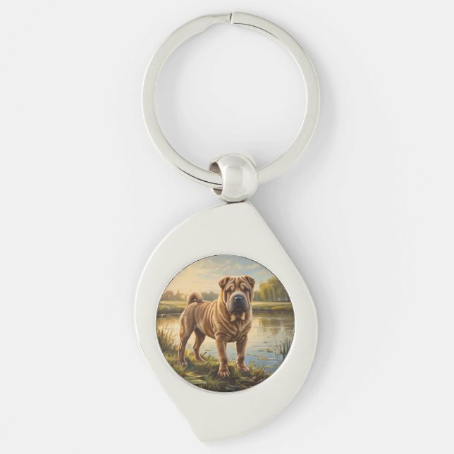 Chaveiro Shar Pei (Frente)