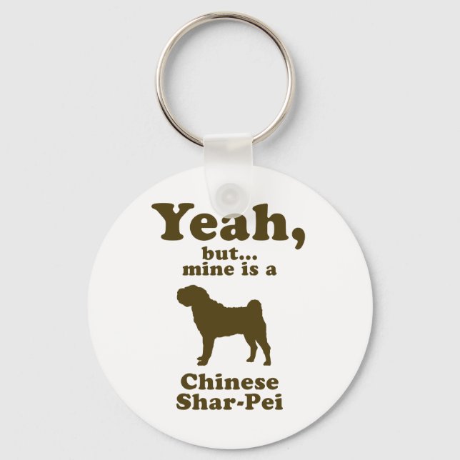 Chaveiro Shar-Pei chinês (Frente)