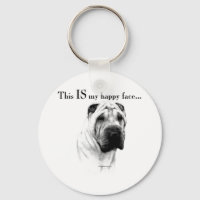 Shar Pei Happy Face Chinês
