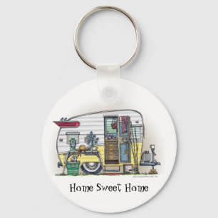 Chaveiro Shasta Camper Trailer Cadeias-Chave RV