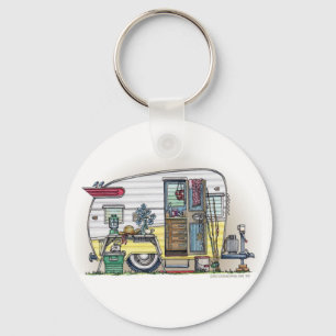 Chaveiro Shasta Camper Trailer RV Key Chains