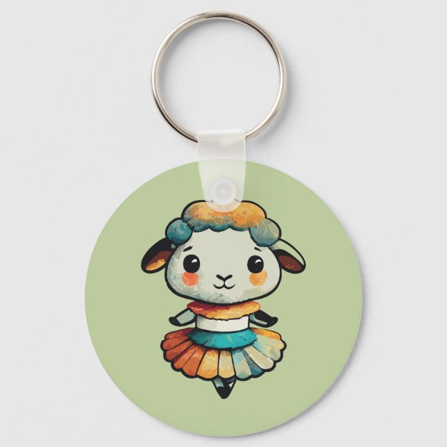Chaveiro Sheep Ballerina (Frente)