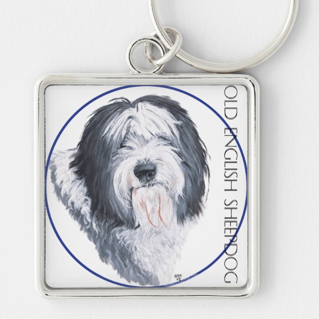 Chaveiro Sheepdog Rondelle (Frente)