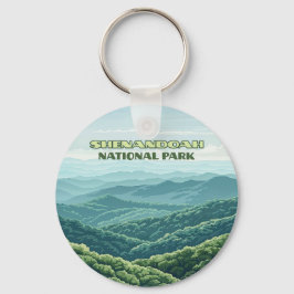 Chaveiro Shenandoah National Park Virginia Blue Ridge Retro