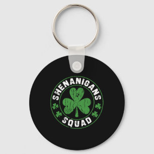 Chaveiro Shenanigans Squad Shamrocks Irish Funny Rua Patric