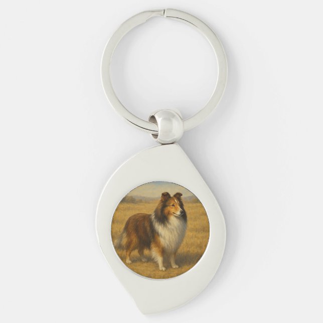 Chaveiro Shetland Sheepdog (Frente)