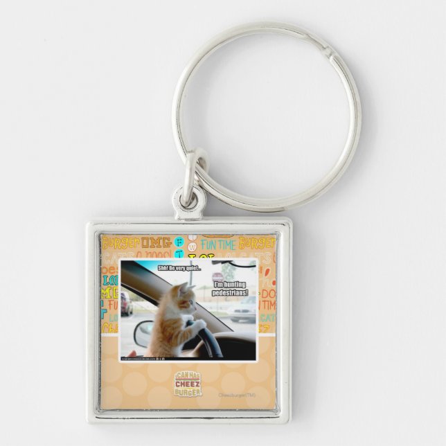 Chaveiro Shh! Seja muito quieto (Frente)