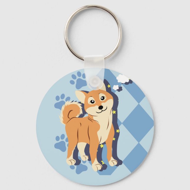 Chaveiro Shiba Inu (Frente)