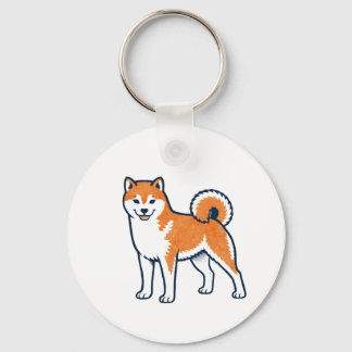 Chaveiro Shiba Inu ー Standing